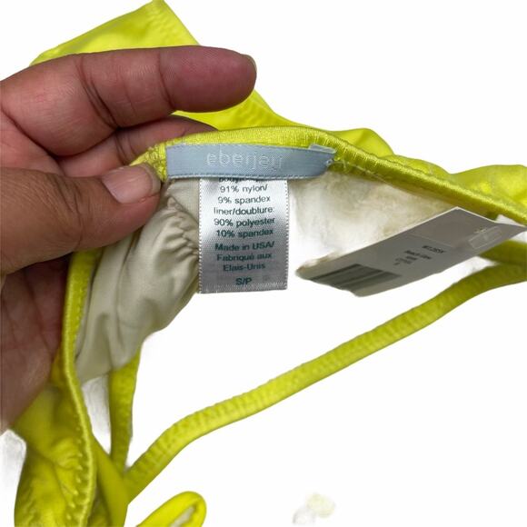 Eberjey Beach Glow Kate Bikini Bottom Yellow Small - Picture 7 of 9